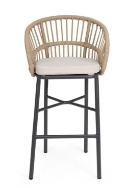 Sgabelli>Bizzotto SGABELLO BAR C-C ODIVELAS BEIGE
