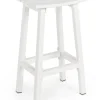 Sgabelli>Bizzotto SGABELLO BAR IN ALLUMINIO BIANCO YK11 - SKIPPER