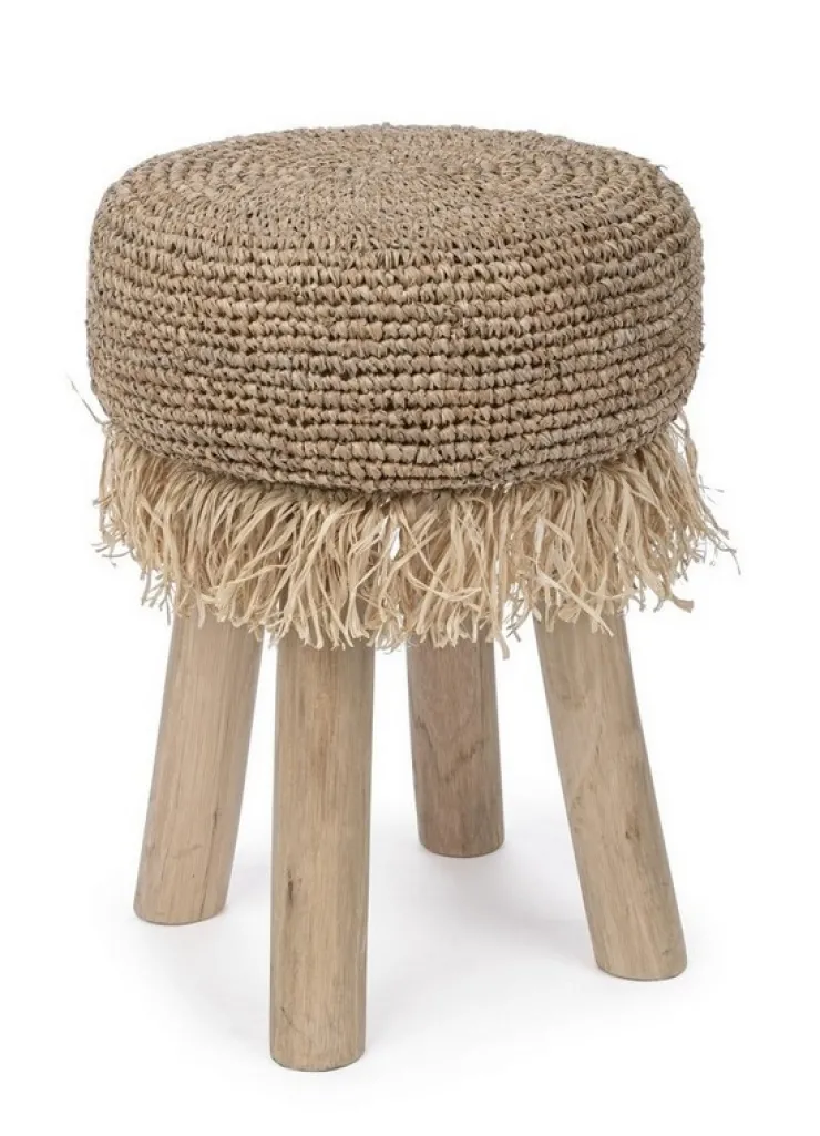 Sgabelli>Bizzotto SGABELLO IN FIBRE NATURALI G01 - FLORINDA