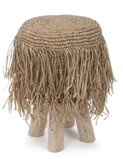 Sgabelli>Bizzotto SGABELLO IN FIBRE NATURALI G02 - FLORINDA