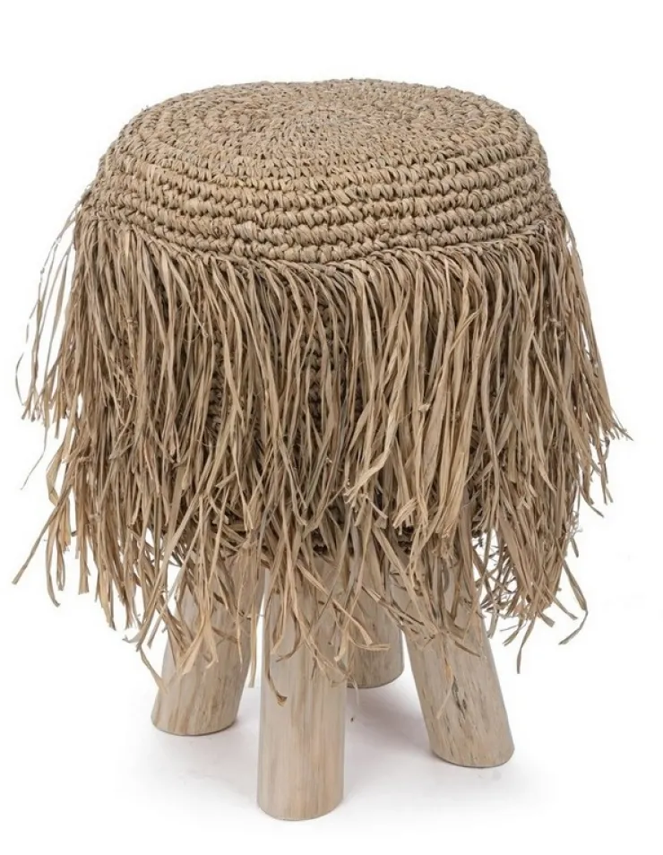 Sgabelli>Bizzotto SGABELLO IN FIBRE NATURALI G02 - FLORINDA