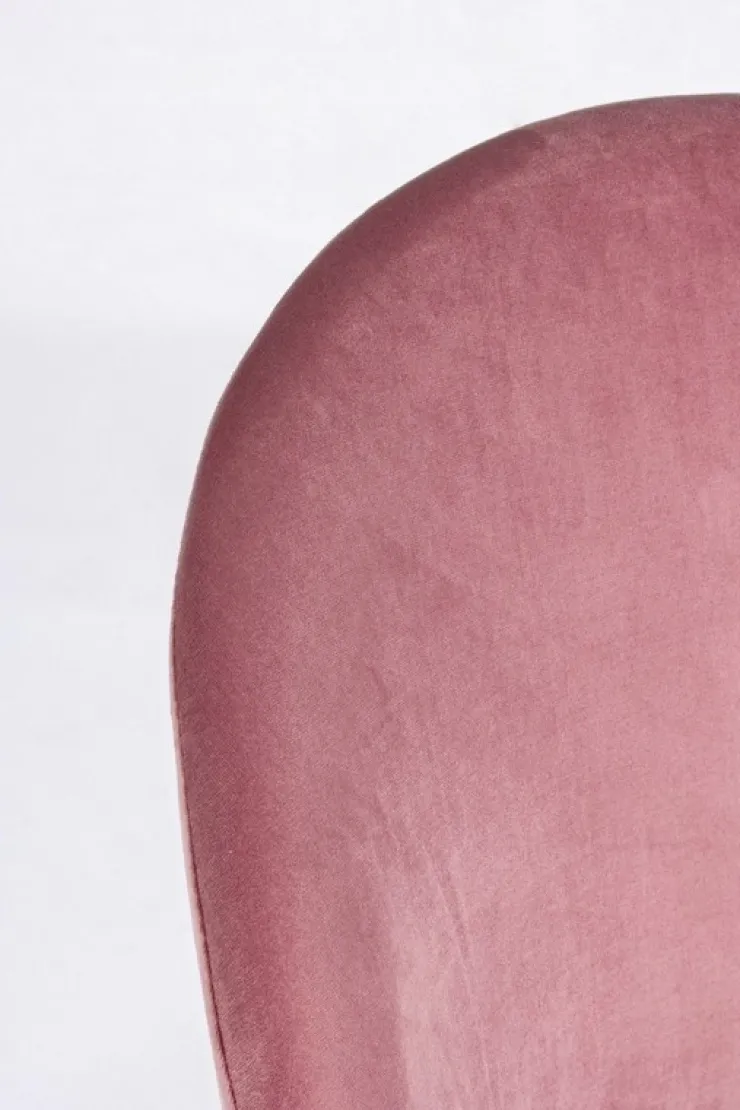 Sgabelli Bar>Bizzotto SGABELLO IN VELLUTO BLUSH - CARRY