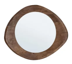 Specchi>Bizzotto SPECCHIO C-C ERIN MARRONE 70X60