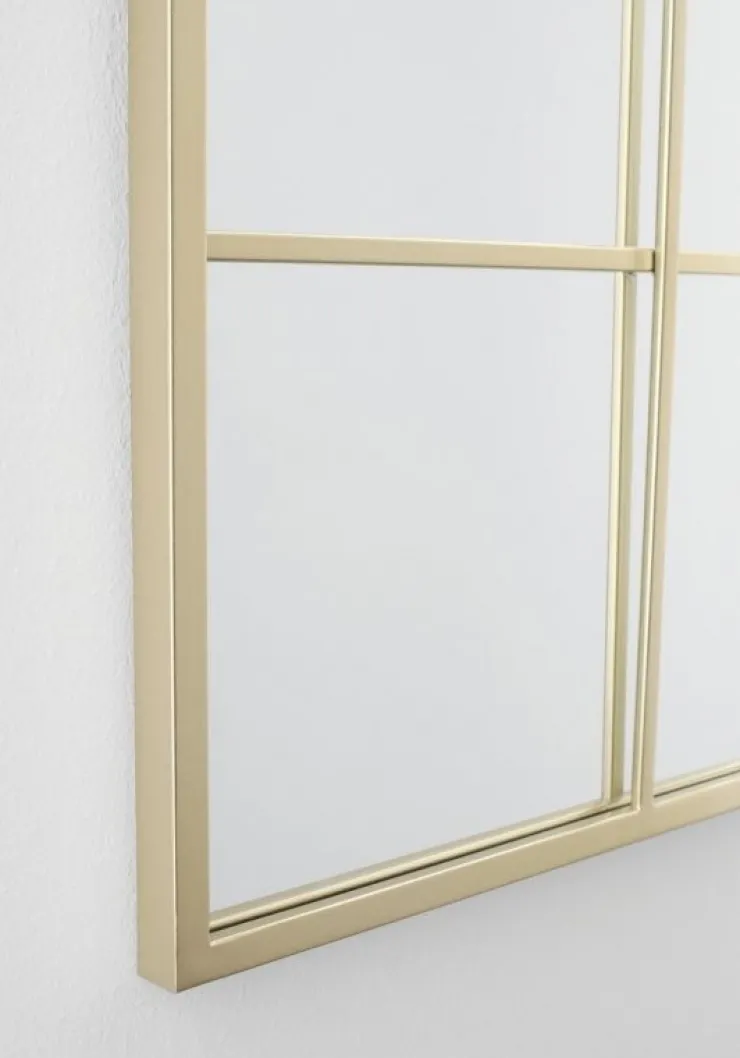 Specchi>Bizzotto SPECCHIO C-C WINDOW NUCLEOS ORO 125X50
