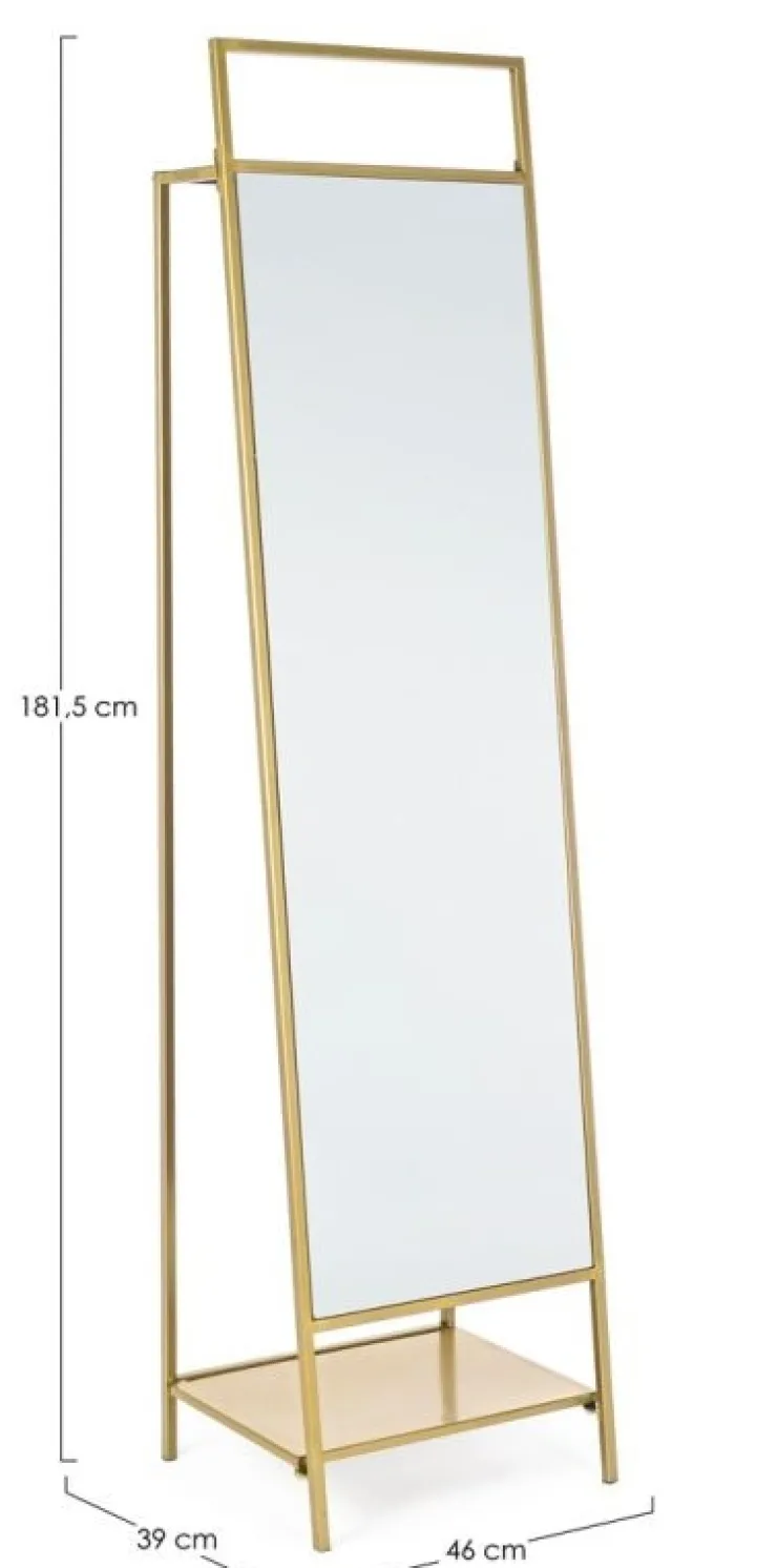 Specchi>Bizzotto SPECCHIO ST. C-P.ABITI EKBAL ORO