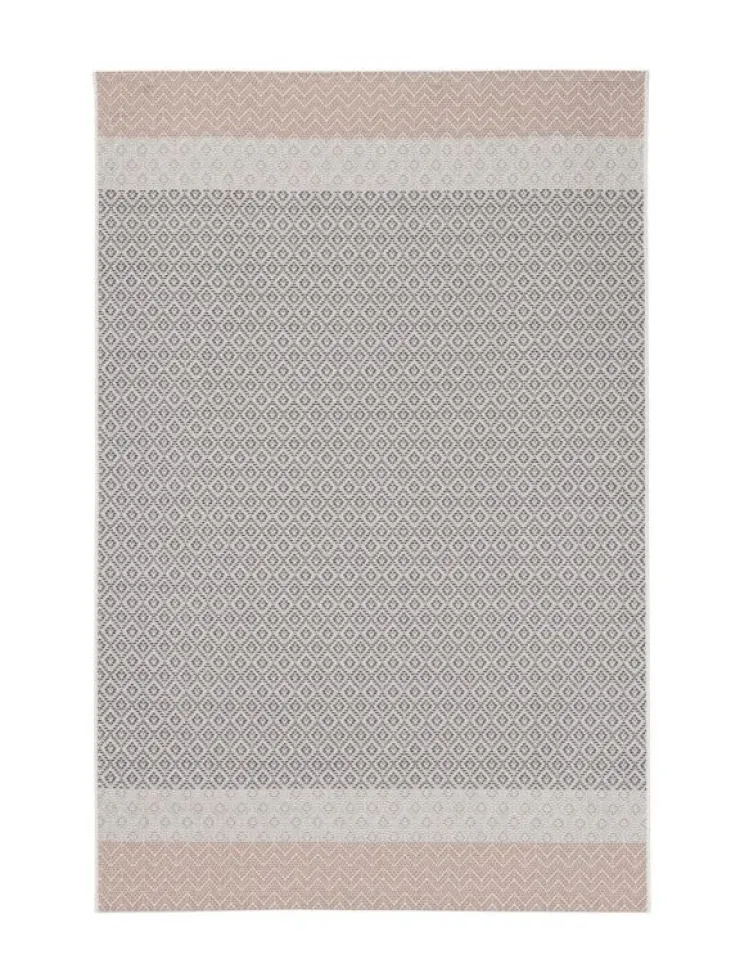 Tappeti Per Esterno>Bizzotto TAPPETO BEIGE BLU 160X230 - LEEV