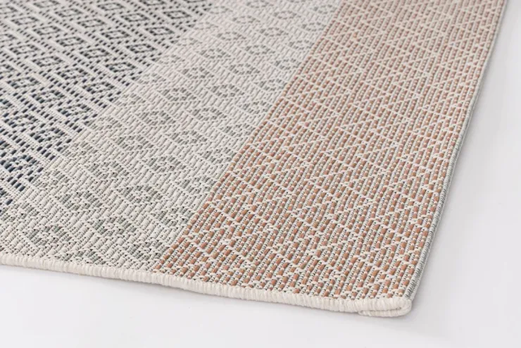 Tappeti Per Esterno>Bizzotto TAPPETO BEIGE BLU 160X230 - LEEV