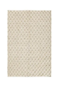 Tappeti Per Esterno>Bizzotto TAPPETO CHANDER BIANCO-NATURALE 160X230