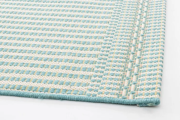 Tappeti Per Esterno>Bizzotto TAPPETO THIERRY BLU BIANCO 160X230