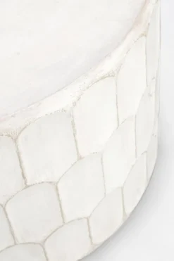 Tavolini>Bizzotto TAVOLINO CAESAR D66 BIANCO