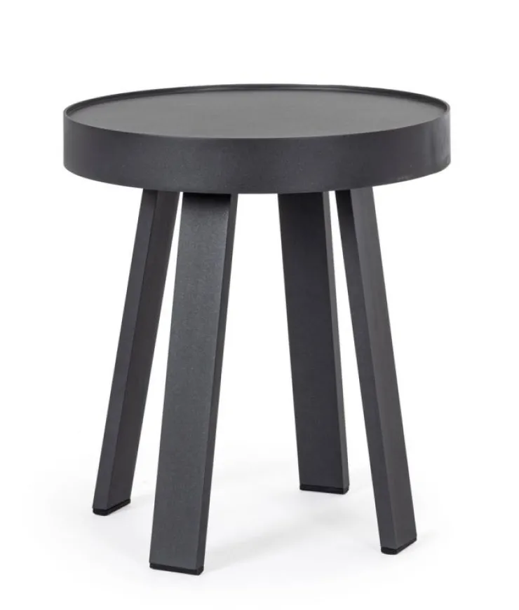 Tavolini>Bizzotto TAVOLINO D41 ANTRACITE QS22 - SPYRO