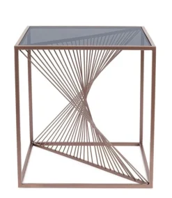 Tavolini>Bizzotto TAVOLINO ESPIRAL 48X48 COIN