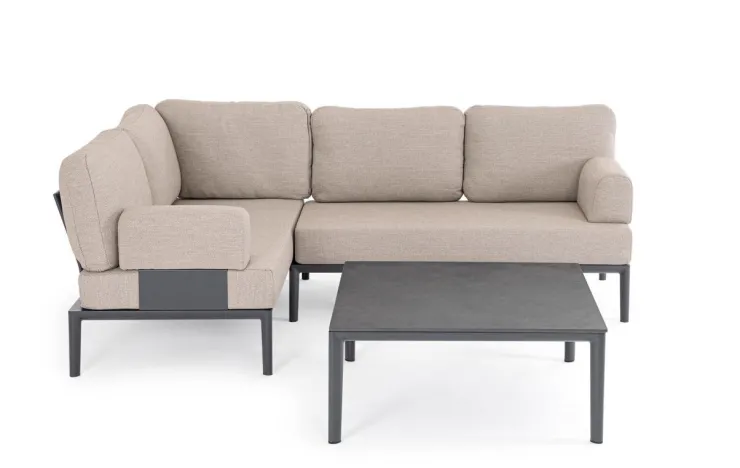 Tavolini>Bizzotto TAVOLINO GERALD 90X90 ANTR JX55