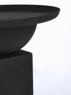 Tavolini>Bizzotto TAVOLINO IN ACCIAIO NERO - ALKA