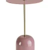 Tavolini>Bizzotto TAVOLINO IN ACCIAIO ROSA D30 - TULASI