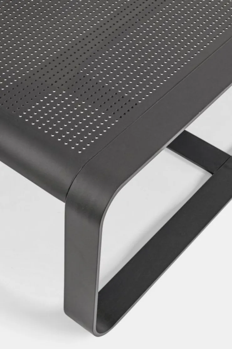 Tavolini>Bizzotto TAVOLINO IN ALLUMINIO ANTRACITE YK13 - MERRIGAN