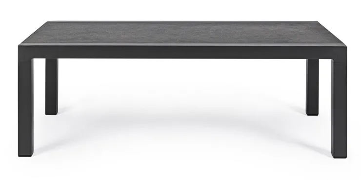 Tavolini>Bizzotto TAVOLINO IN ALLUMINIO ANTRACITE JX55 - KLEDI