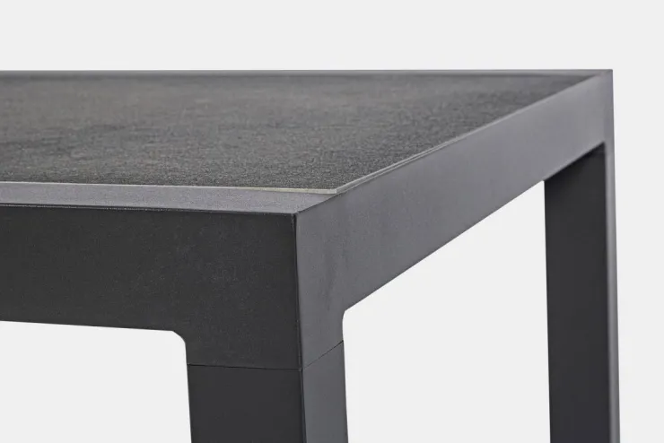 Tavolini>Bizzotto TAVOLINO IN ALLUMINIO ANTRACITE JX55 - KLEDI