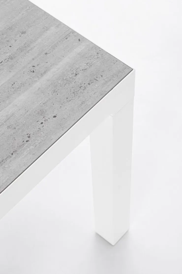 Tavolini>Bizzotto TAVOLINO IN ALLUMINIO BIANCO JX11 - KLEDI