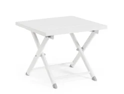 Tavolini>Bizzotto TAVOLINO IN ALLUMINIO BIANCO - TAYLOR
