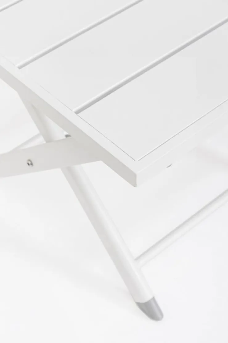 Tavolini>Bizzotto TAVOLINO IN ALLUMINIO BIANCO - TAYLOR