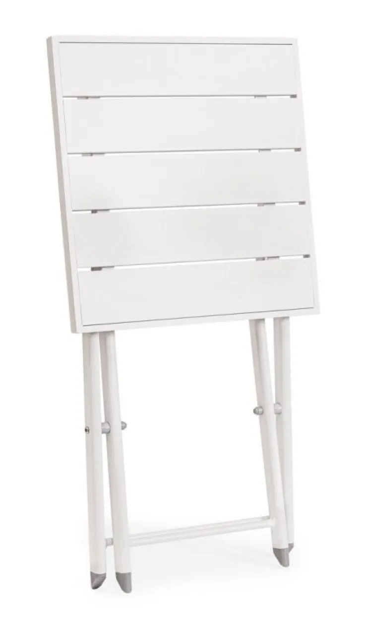 Tavolini>Bizzotto TAVOLINO IN ALLUMINIO BIANCO - TAYLOR