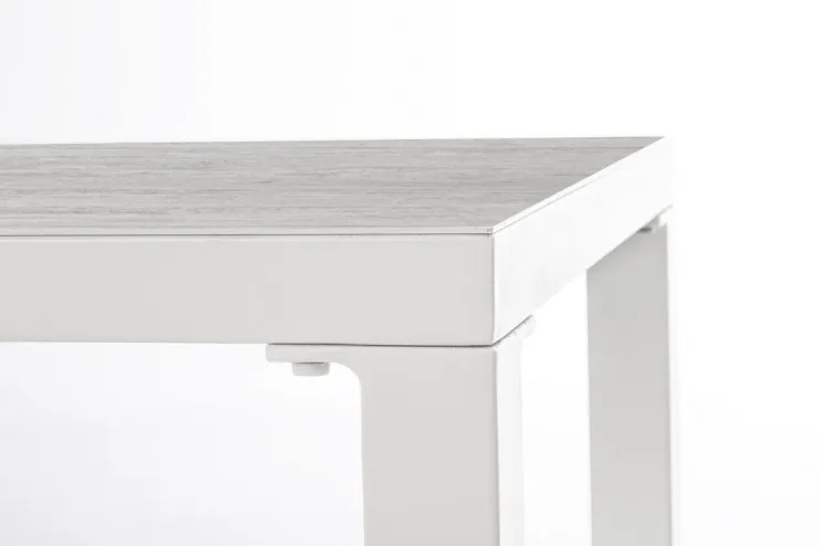Tavolini>Bizzotto TAVOLINO IN ALLUMINIO BIANCO JX11 - KLEDI