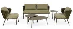Tavolini>Bizzotto TAVOLINO IN ALLUMINIO OLIV QS24 - SPARKY