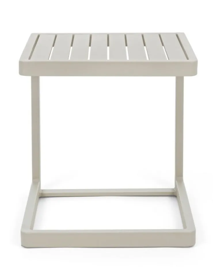 Tavolini>Bizzotto TAVOLINO IN ALLUMINIO 40X40 - KONNOR RASTIN