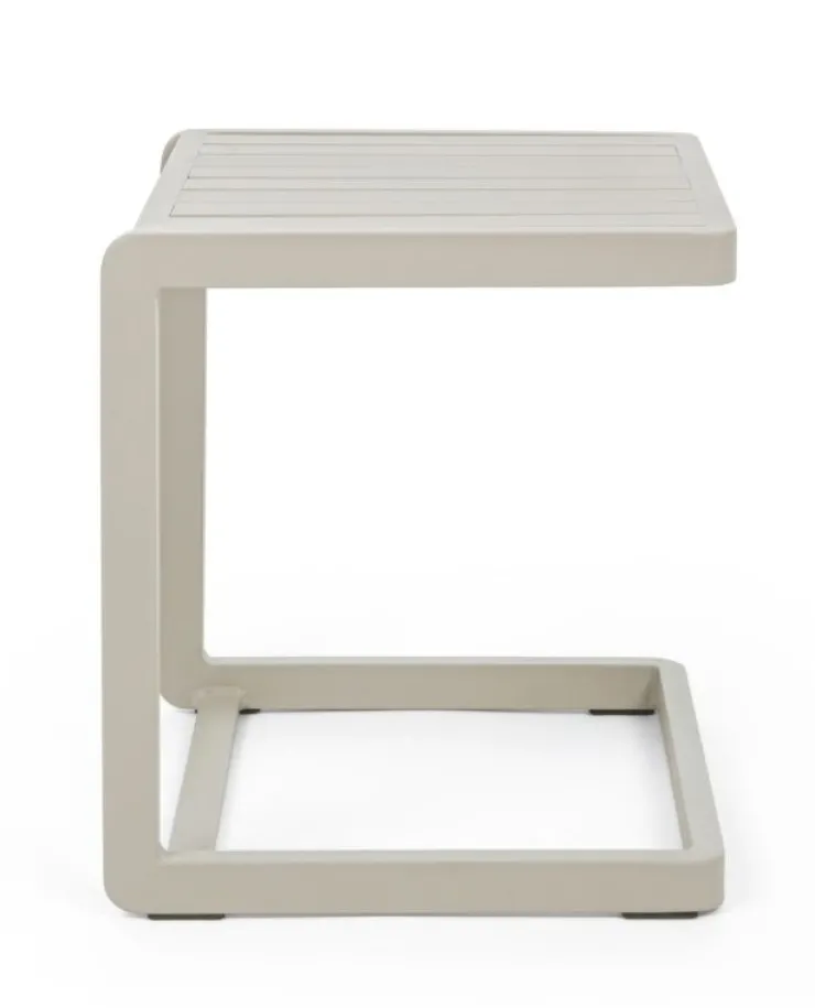 Tavolini>Bizzotto TAVOLINO IN ALLUMINIO 40X40 - KONNOR RASTIN