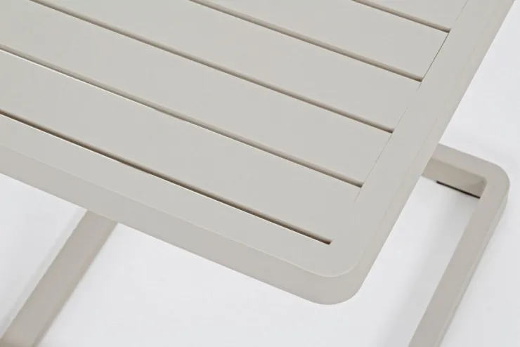 Tavolini>Bizzotto TAVOLINO IN ALLUMINIO 40X40 - KONNOR RASTIN