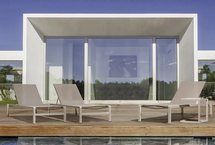 Tavolini>Bizzotto TAVOLINO IN ALLUMINIO 40X40 - KONNOR RASTIN