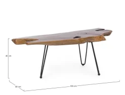 Tavolini>Bizzotto TAVOLINO IN LEGNO - ADANYA