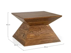 Tavolini>Bizzotto TAVOLINO IN LEGNO - EGYPT PYRAMID