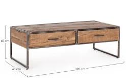 Tavolini>Bizzotto TAVOLINO IN LEGNO - ELMER