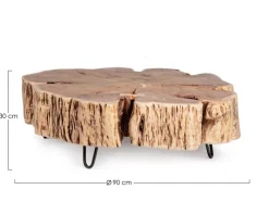 Tavolini>Bizzotto TAVOLINO IN LEGNO - ENEAS