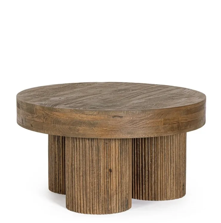 Tavolini>Bizzotto TAVOLINO IN LEGNO BROWN D75 - DACCA