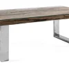Tavolini>Bizzotto TAVOLINO IN LEGNO CON VETRO 110X60 - STANTON