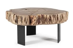 Tavolini>Bizzotto TAVOLINO IN LEGNO NATURAL - KEVAL