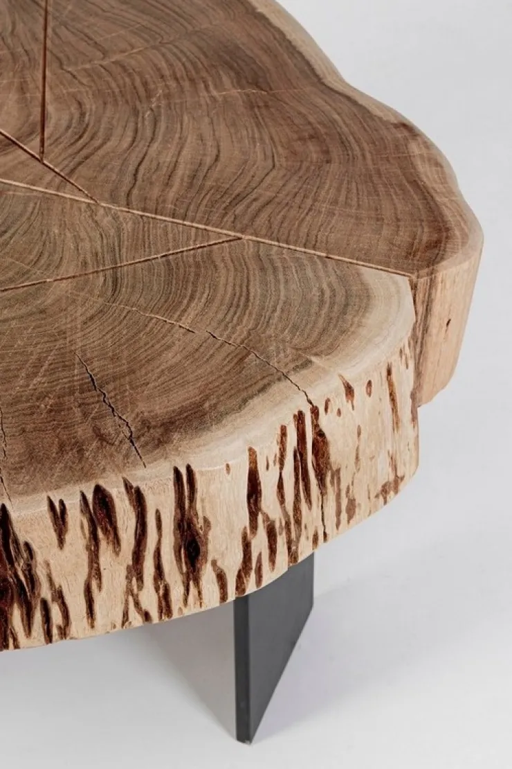 Tavolini>Bizzotto TAVOLINO IN LEGNO NATURAL - KEVAL