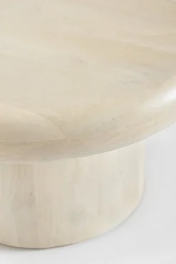 Tavolini>Bizzotto TAVOLINO IN LEGNO NATURALE D60 - LOPEZ