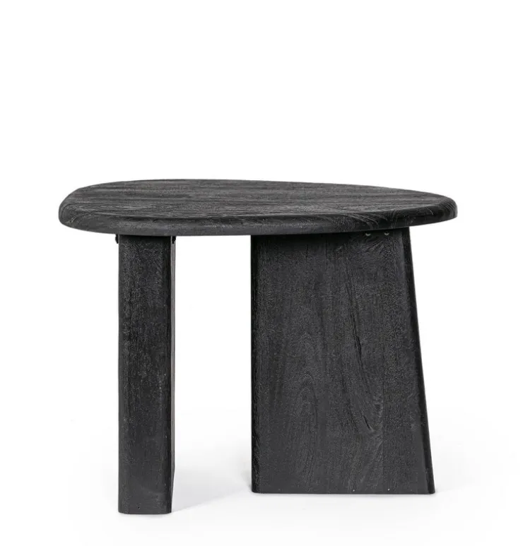 Tavolini>Bizzotto TAVOLINO IN LEGNO NERO - ZACATECAS