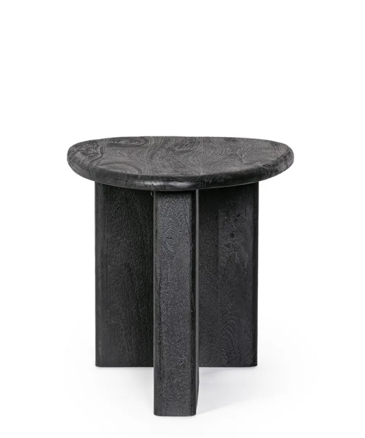 Tavolini>Bizzotto TAVOLINO IN LEGNO NERO - ZACATECAS