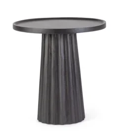 Tavolini>Bizzotto TAVOLINO IN LEGNO NERO D46 - ORISSA