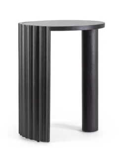 Tavolini>Bizzotto TAVOLINO IN LEGNO NERO D50 - ORISSA