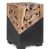 Tavolini>Bizzotto TAVOLINO IN LEGNO 40X40 - GRENADA