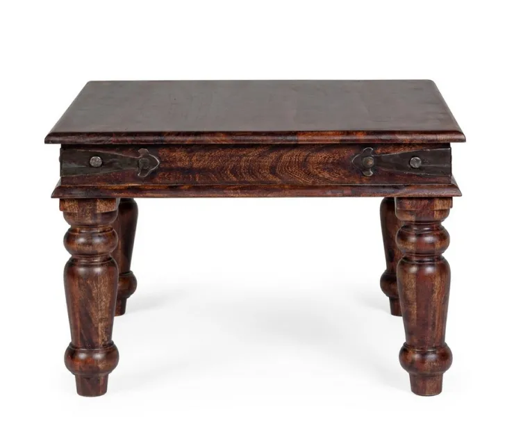 Tavolini>Bizzotto TAVOLINO IN LEGNO 60X60 - JAIPUR
