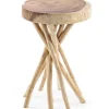 Tavolini>Bizzotto TAVOLINO IN LEGNO 35X35 - SOLIDAD