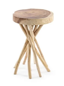 Tavolini>Bizzotto TAVOLINO IN LEGNO 35X35 - SOLIDAD