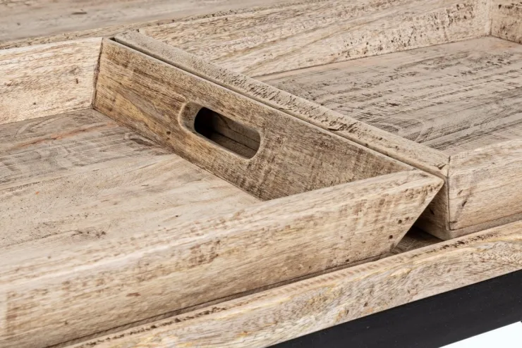 Tavolini>Bizzotto TAVOLINO IN LEGNO 90X90 - TRAY
